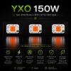 150W YXO Cob Led Bitki Yetiştirme Lambası