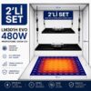 Samsung LM301H EVO 480W Dual Quantum Board Bitki Yetiştirme Lambası